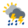 starke Gewitter