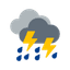 starke Gewitter