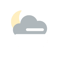 Nacht: Dunst oder Nebel